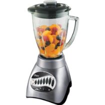 Blender Filled With Fruit Ready To Make A Smoothie.